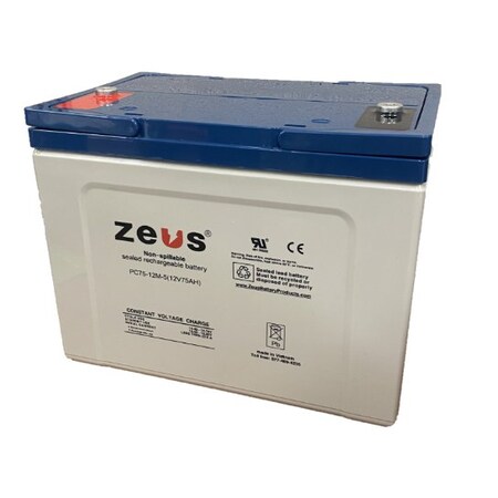 75Ah 12V M6 Sealed Lead Acid Battery